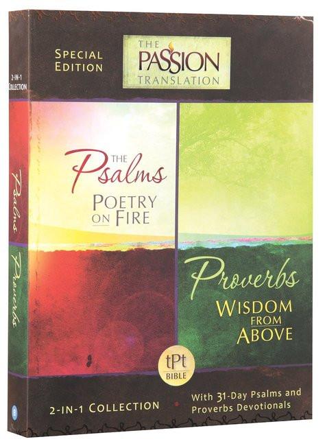 Psalms & Proverbs (2 In 1 Collection With Devotionals) - The Passion Translation - Re-vived.com