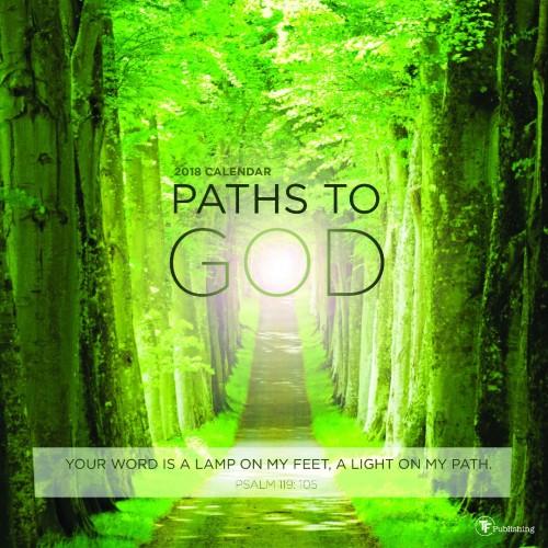 2018 Paths To God Wall Calendar