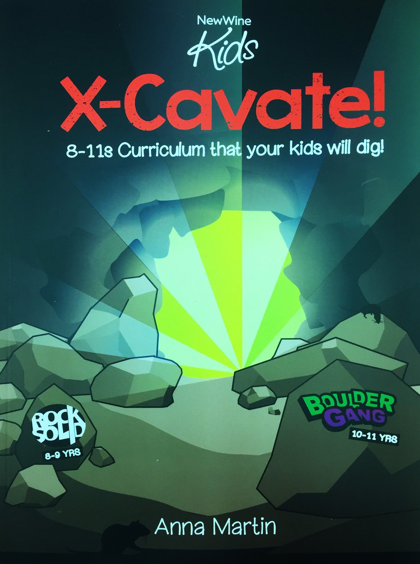 New Wine Kids - X-Cavate! (Rock Solid 8-9yrs, Boulder Gang 10-11yrs)