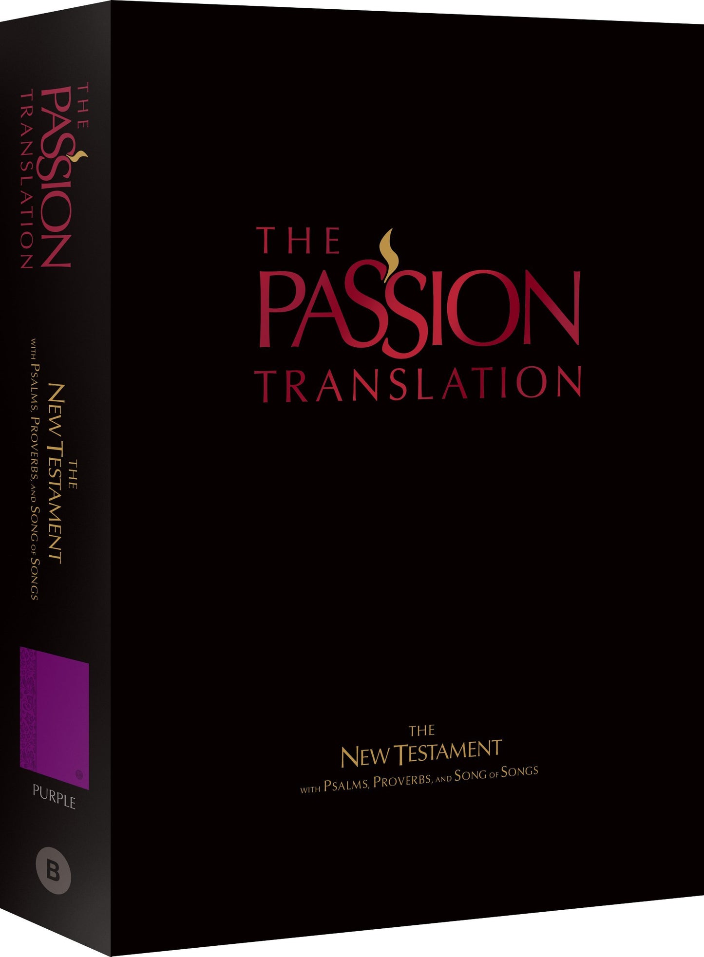 The Passion Translation - New Testament with Psalms, Proverbs & Song of Songs - Purple Imitation Leather (1st Edition)