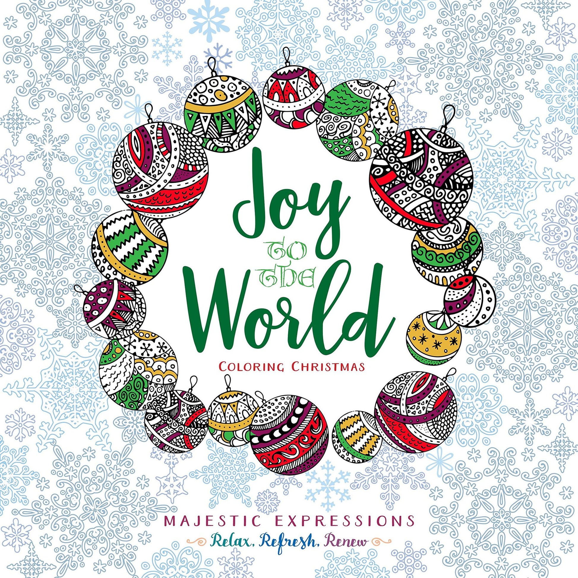 Joy To The World Colouring Book - Various Authors - Re-vived.com