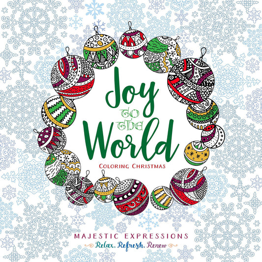 Joy To The World Colouring Book - Various Authors - Re-vived.com