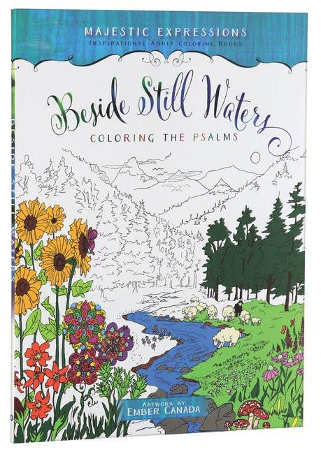 Adult Colouring Book: Beside Still Waters Colouring The Psalms - Ember Canada - Re-vived.com