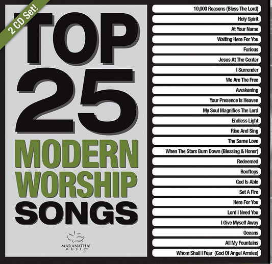 Top 25 Modern Worship Songs 2CD
