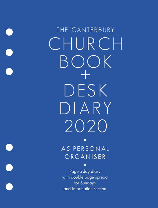 Canterbury Church Book & Desk Diary 2020, A5 PO Edition