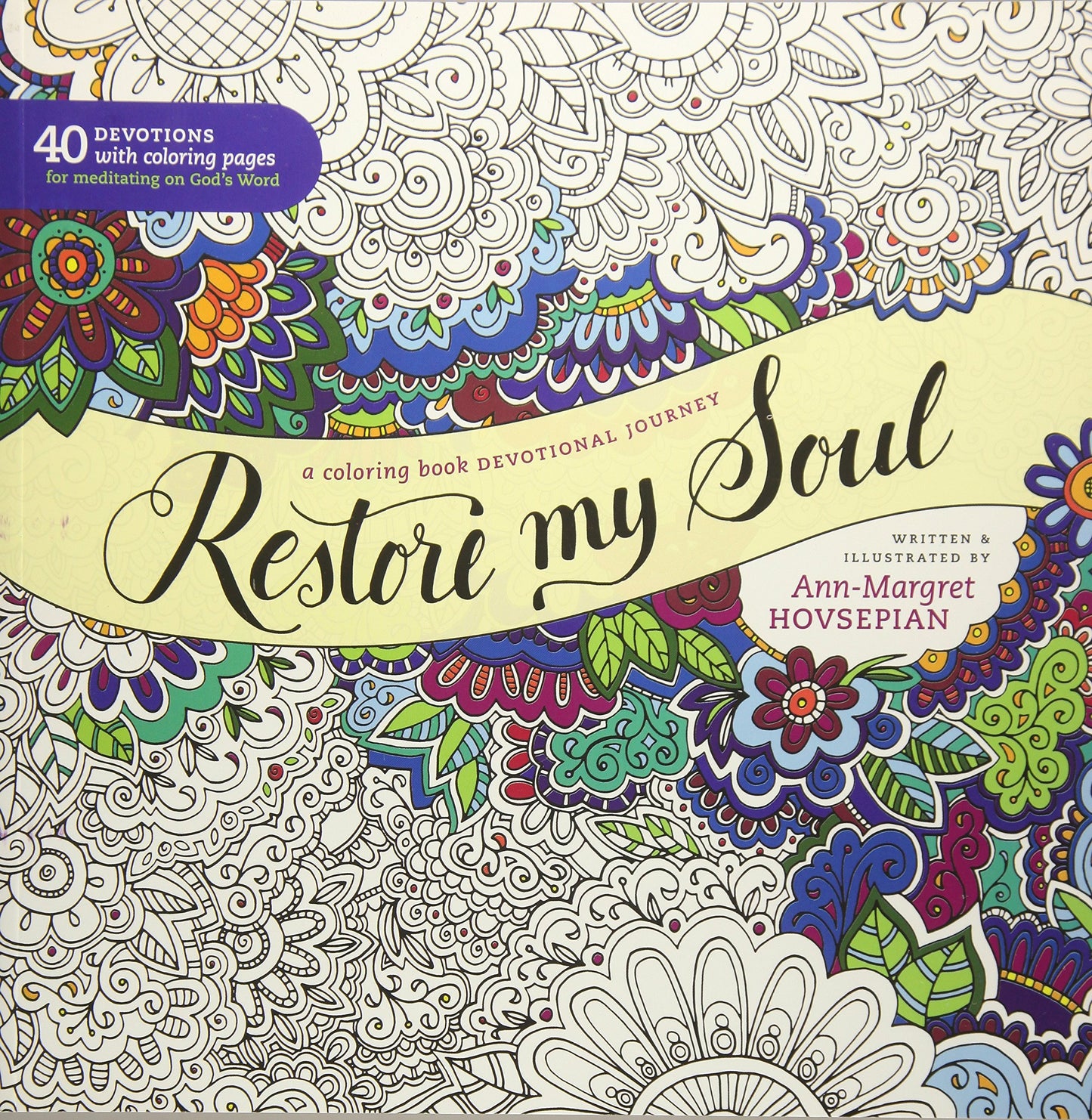 Restore My Soul Colouring Book