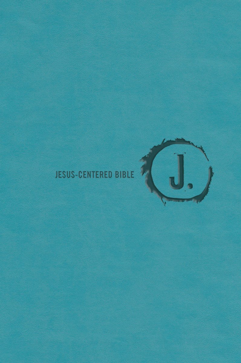 NLT Jesus-Centered Bible Turquoise