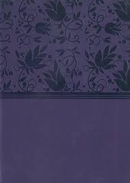 NKJV Compact Reference Bible, Large Print, Purple Imitation Leather