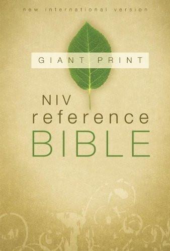 NIV Reference Bible, Giant Print (14pt US text)