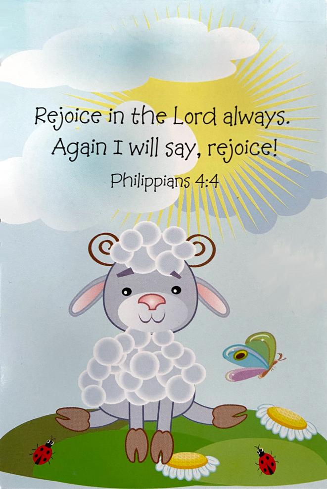 Memo Pad Lamb Series Philippians 4