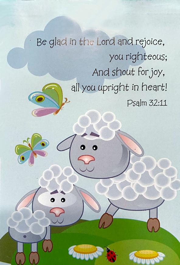 Memo Pad Lamb Series Psalm 32