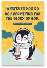 Memo Pad Penguin 1 Corinthians