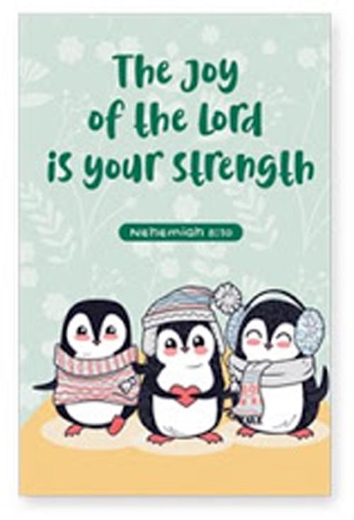 Memo Pad Penguin Joy of the Lord