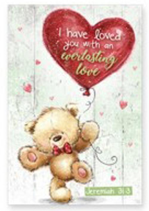 Memo Pad: Teddy - Everlasting Love Jeremiah 31:3