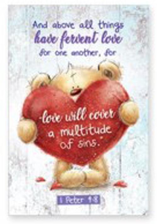 Memo Pad Teddy Have Fervent Love