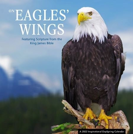 2022 Mini Wall Calendar: Eagles Wings KJV Only