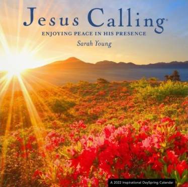 2022 Calendar: Jesus Calling (Premium)