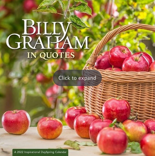 2022 Calendar: Billy Graham In Quotes