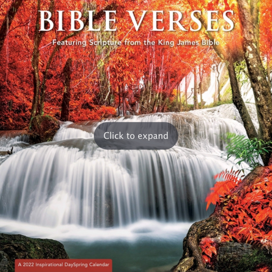 2022 Calendar: Bible Verses KJV Only