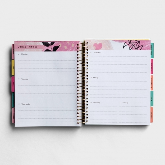 2022 18 Month Planner: Your Word Is A Lamp
