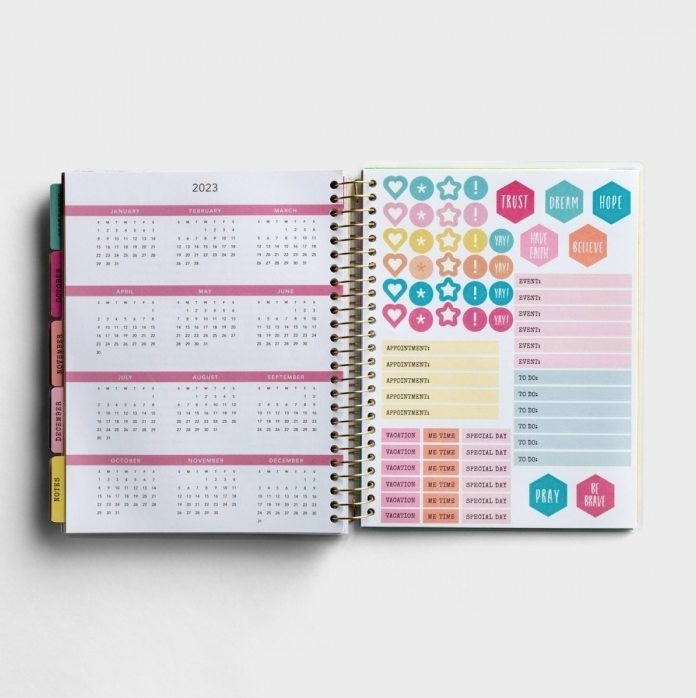 2022 18 Month Planner: Your Word Is A Lamp