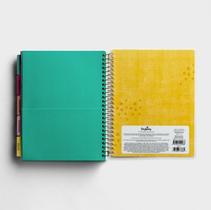 2022 18 Month Planner: Your Word Is A Lamp