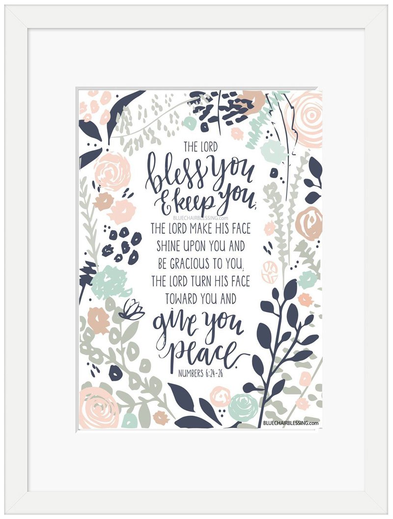 The Lord Bless You - 6x4 Framed Print