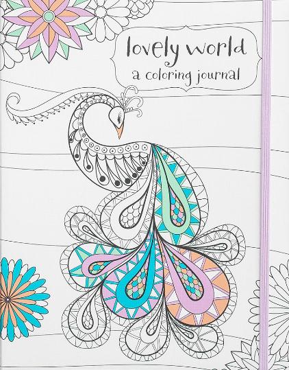 Colouring Journal: Lovely World