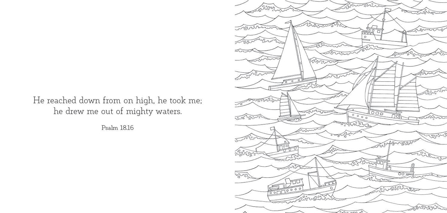 Patterns In The Psalms Colouring Book