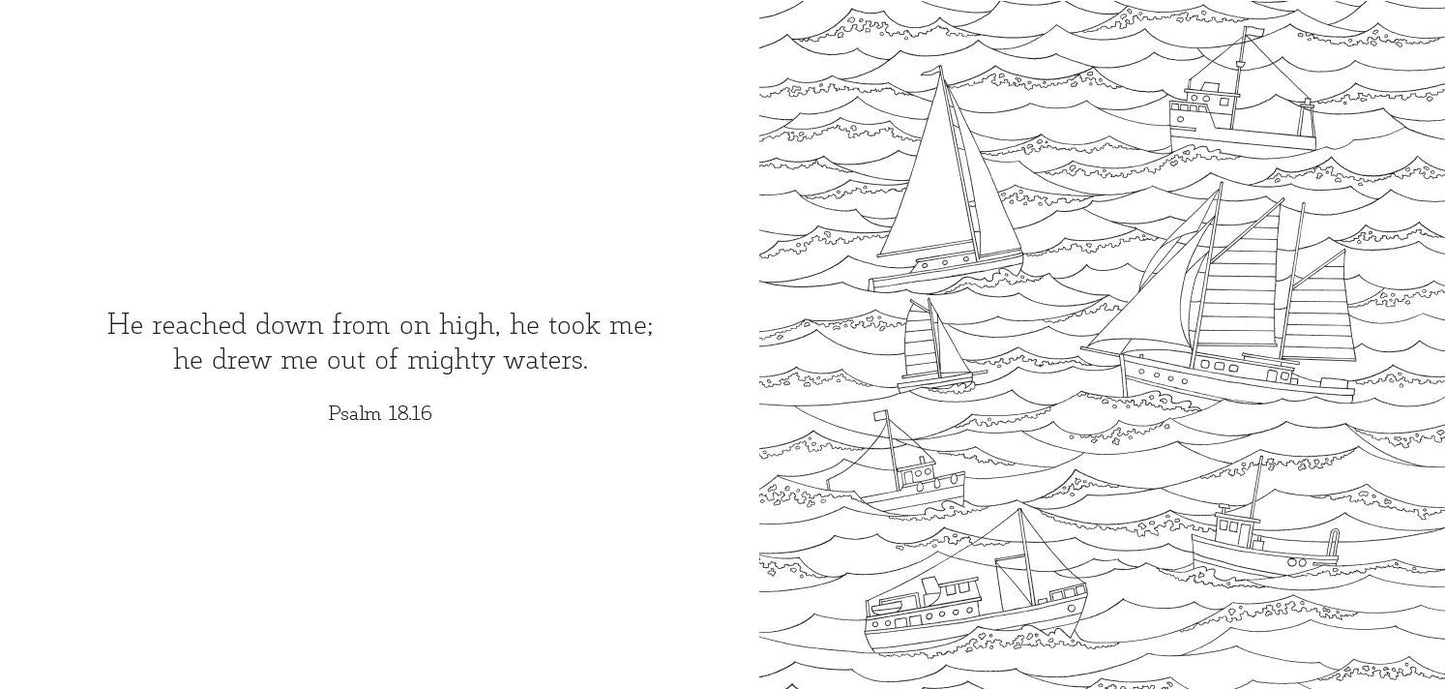 Patterns In The Psalms Colouring Book