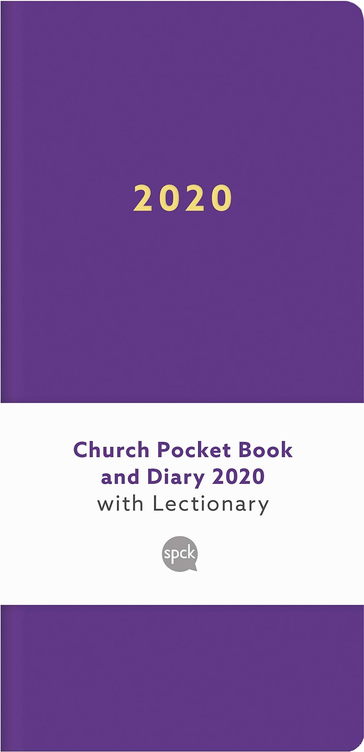 Church Pocket Book and Diary 2020, Purple