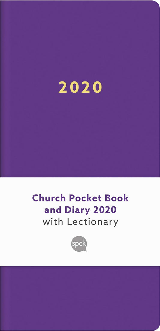 Church Pocket Book and Diary 2020, Purple