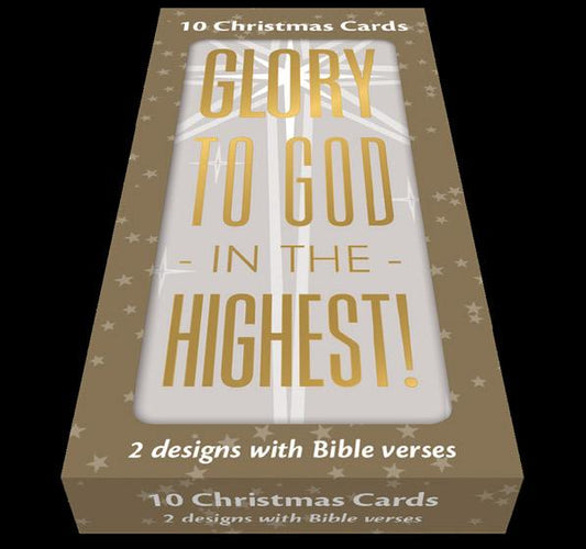 Christmas Card Box: Glory/Light (10 Pack)