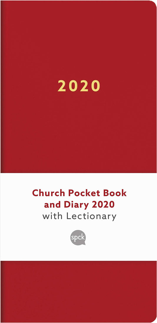 Church Pocket Book and Diary 2020, Red