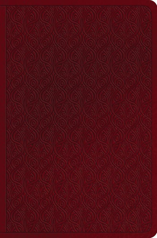 ESV Value Compact Bible Trutone, Ruby, Vine Design