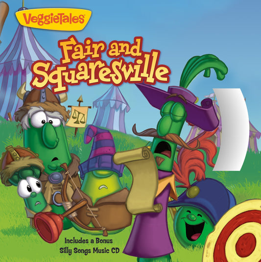 VeggieTales: Fair And Squaresville Paperback + CD