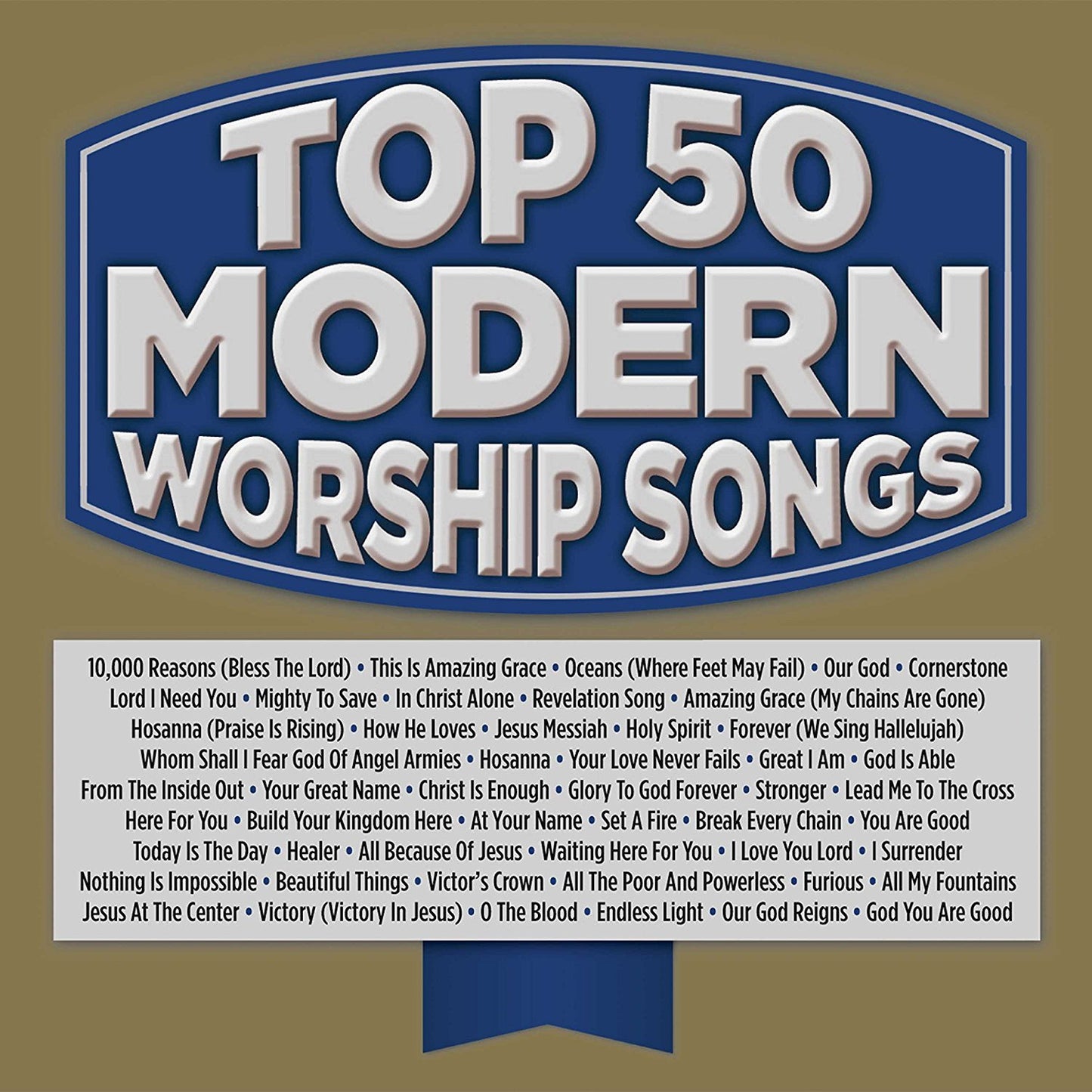 Top 50 Modern Worship Songs 3CD