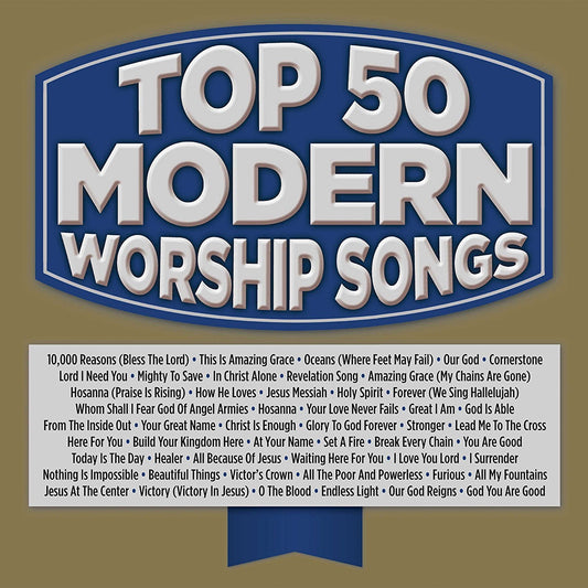 Top 50 Modern Worship Songs 3CD
