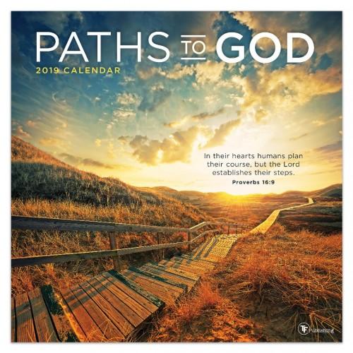 2019 Paths To God Wall Calendar