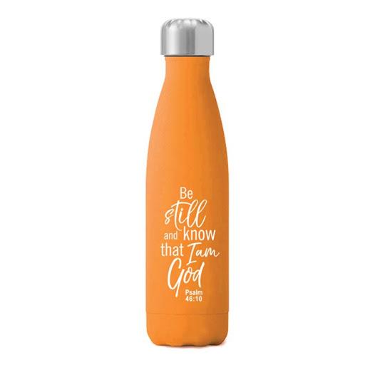 Sports Bottle: Be Still and Know That I Am God