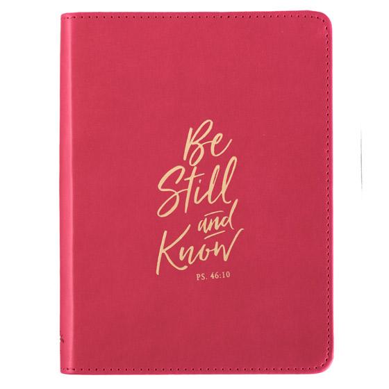 LuxLeather Journal: Be Still and Know