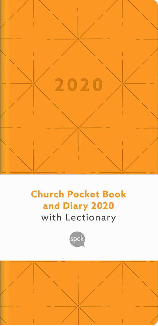 Church Pocket Book and Diary 2020, Deco Orange