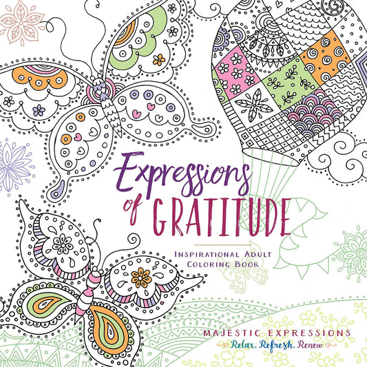 Expressions of Grace Colouring Book - Various Authors - Re-vived.com
