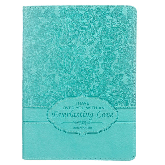 Lux Mini Journal: Aqua/Jer 31:3