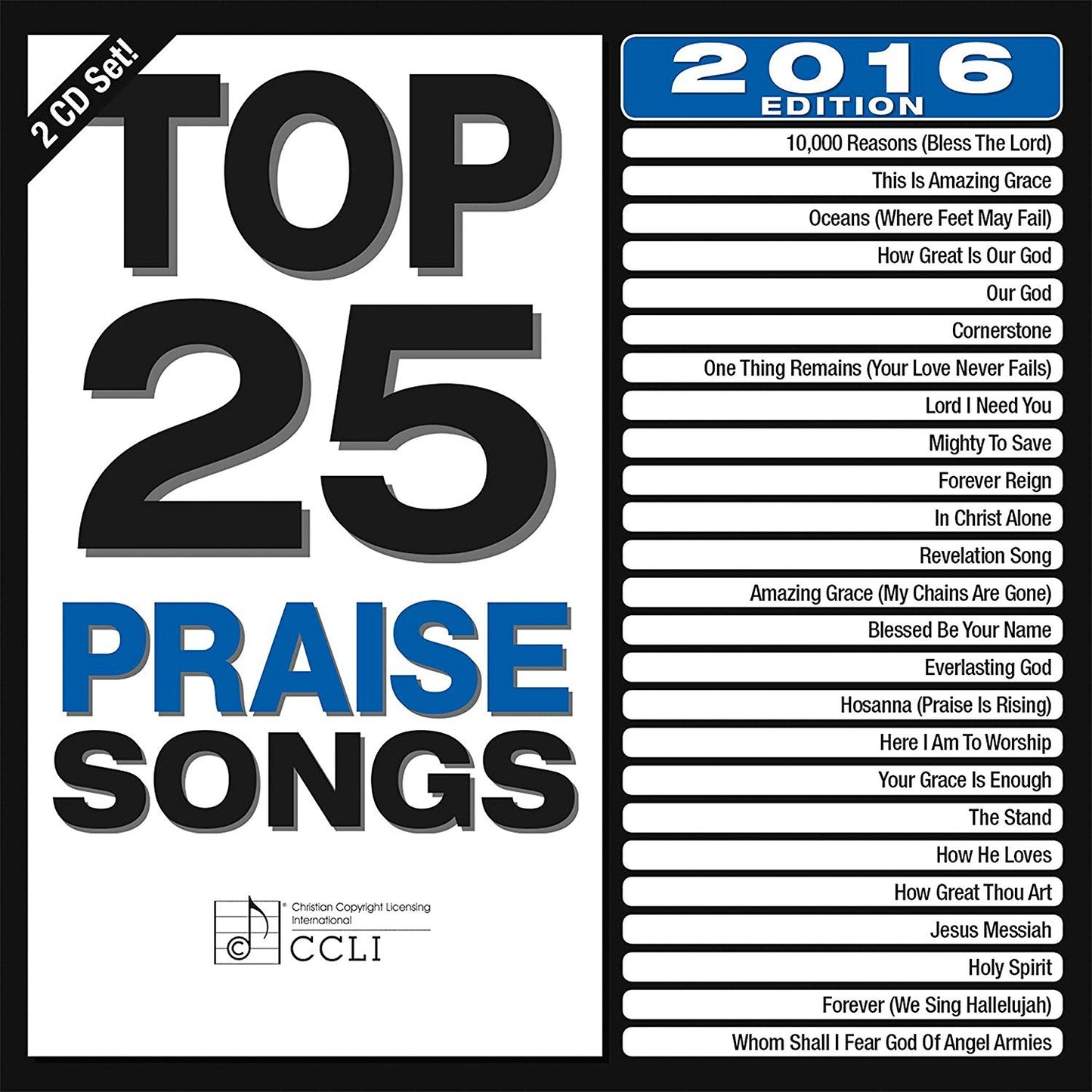 Top 25 Praise Songs 2016 2CD