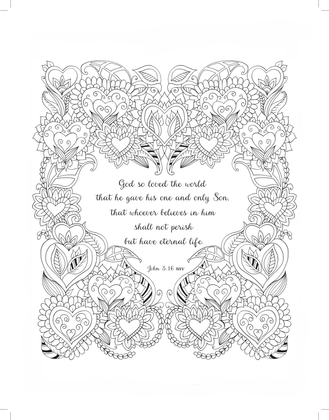 Joyful Hearts Adult Colouring Book