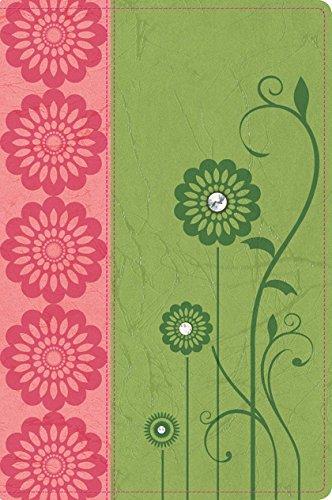 NLT Compact Bible Tutone Pink/Green