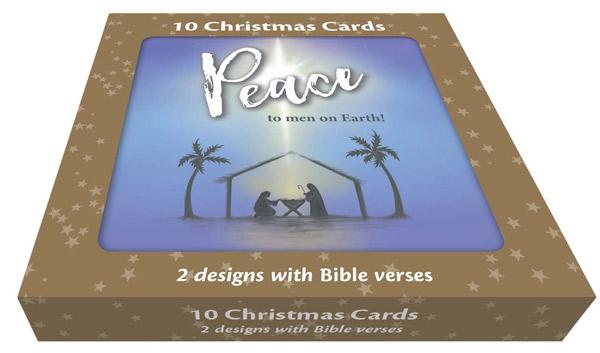 Christmas Card Box - Silhouettes (10 Pack)