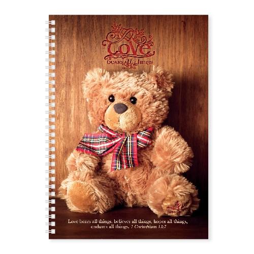 Soft Cover Journal Love Bears All Things