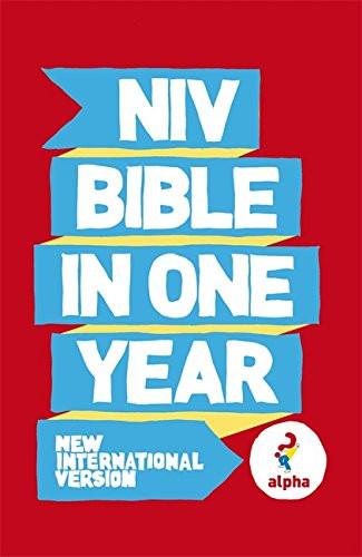 NIV Alpha Bible In One Year Paperback